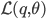 \mathcal{L}(q, \theta)
